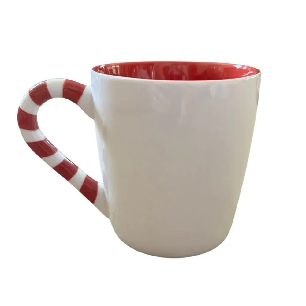 Starbucks Christmas Candy Cane 2011 12oz Limited Edition Coffee Mug